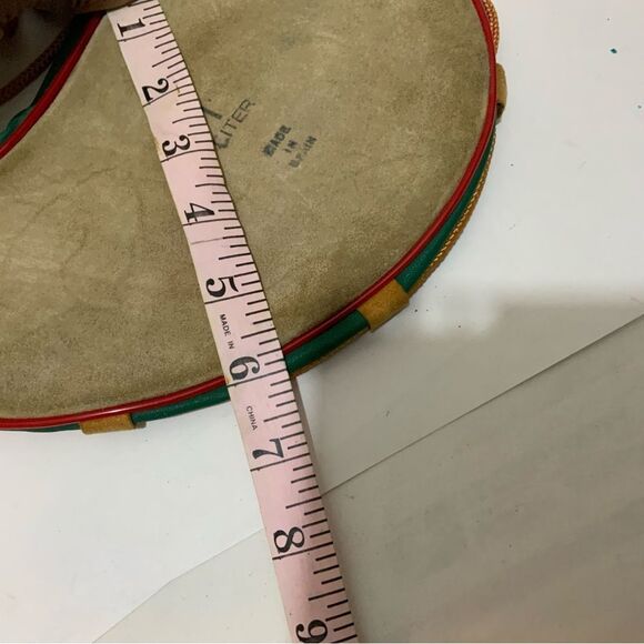 Canteen Bota Bag Spanish Leather Wine Water Flask Pouch 32oz Cosplay Renaissance - Picture 6 of 7